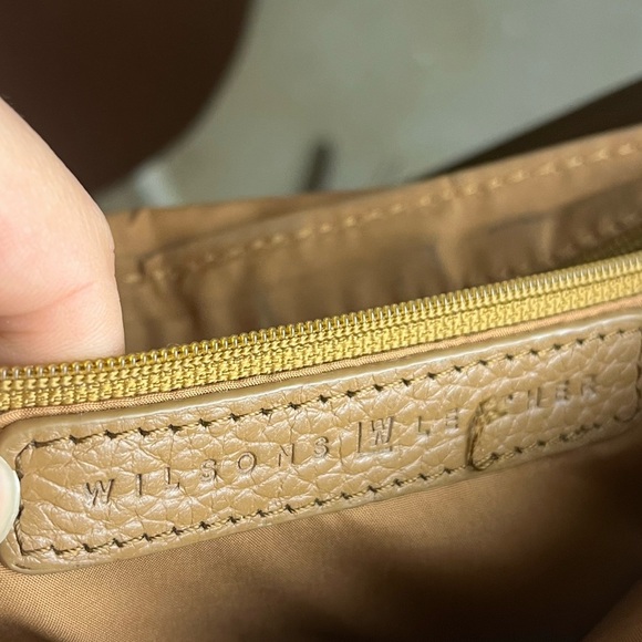 Wilson’s Leather Baguette Mini Brown Shoulder Bag - Picture 6 of 6